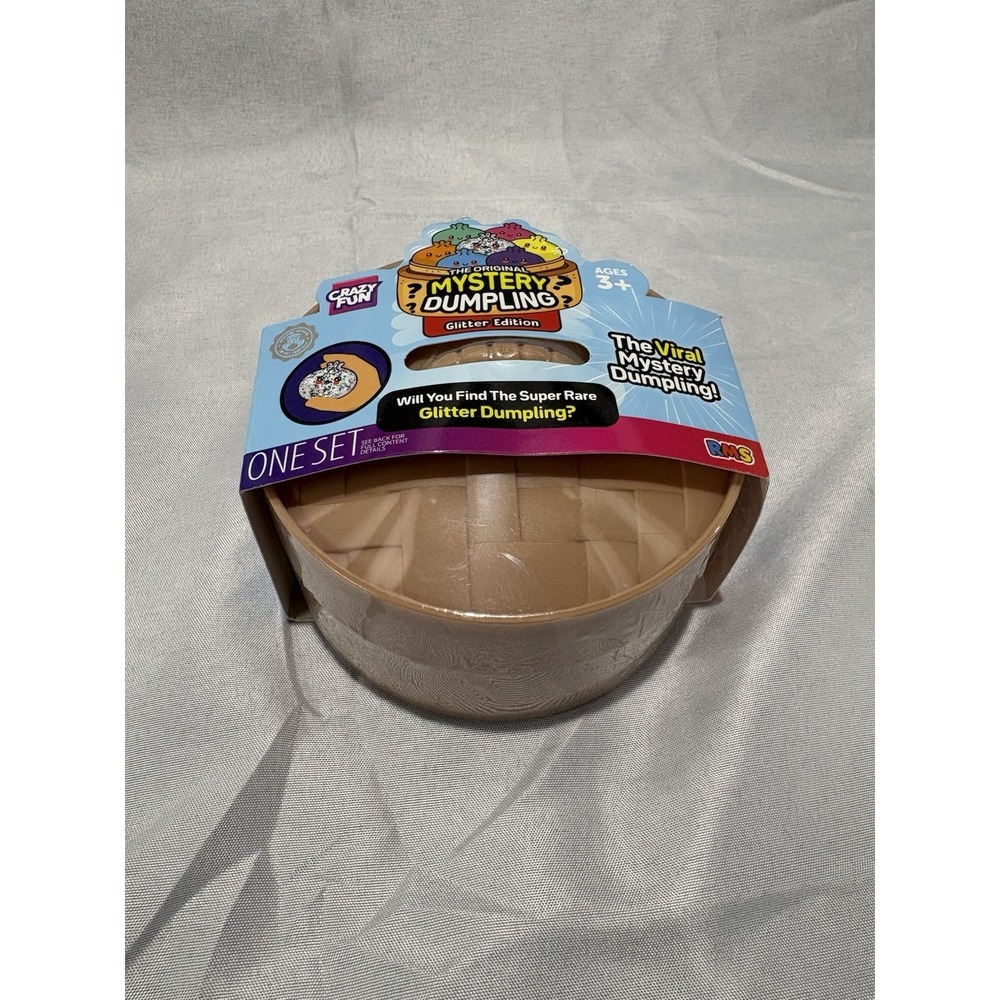 RMS Crazy Fun Original Mystery Dumpling Glitter Edition Squishy Blind Box